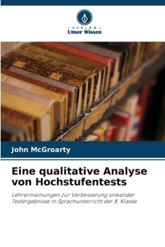 Paperback Eine qualitative Analyse von Hochstufentests [German] Book