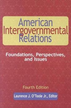 Paperback American Intergovernmental Relations Book
