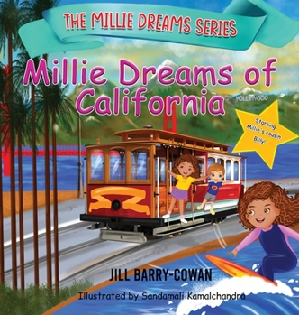 Hardcover Millie Dreams of California [Large Print] Book