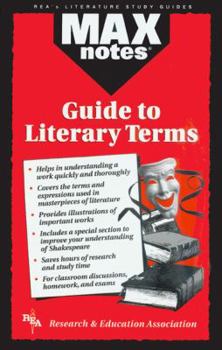 Paperback Guide to Literary Terms, the (Maxnotes Literature Guides) Book