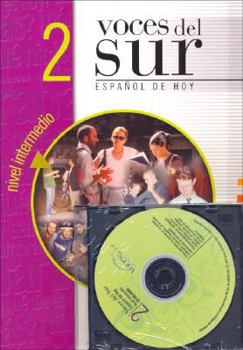 Paperback Voces Del Sur 2. Intermedio - Libro Mas Cd [Spanish] Book