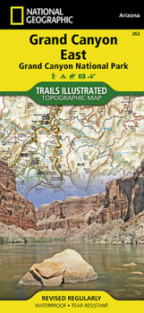 Loose Leaf Grand Canyon East Map [Grand Canyon National Park] Book