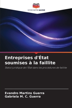 Paperback Entreprises d'État soumises à la faillite [French] Book