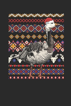 Ugly Christmas - Goose: Dotted Bullet Notebook – Christmas Gift for Kids, Women, Men Girls And Boys