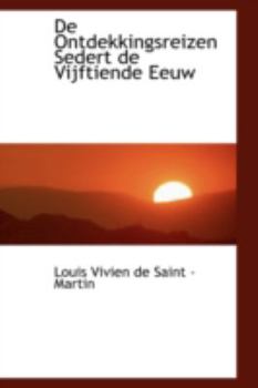 Paperback de Ontdekkingsreizen Sedert de Vijftiende Eeuw Book