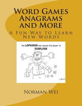 Paperback Word Games Anagrams and More: A Fun Way to Learn New Words Book