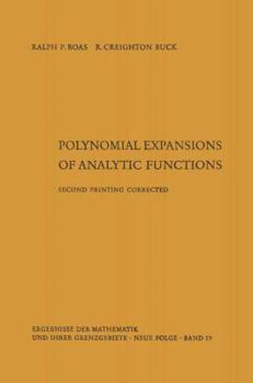 Paperback Polynomial Expansions of Analytic Functions Book