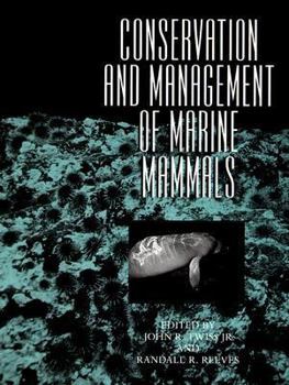 Hardcover Conservation and Management of Marine Mammals Book