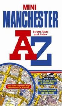 Paperback A-Z Mini Street Atlas of Manchester Book