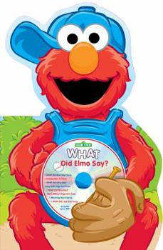 Hardcover Sesame Street What Did Elmo Say? (Sesame Street Lap Books) Book