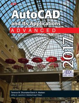 Paperback AutoCAD and Its Applications Advanced 2017 Book