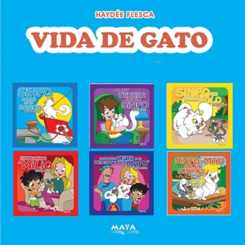 Paperback Vida de Gato: colección de 6 cuentos [Spanish] Book