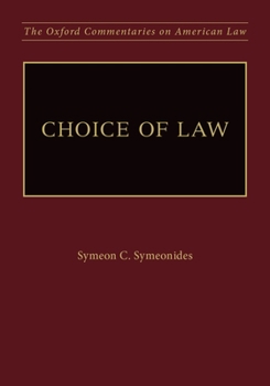 Hardcover Choice of Law Book