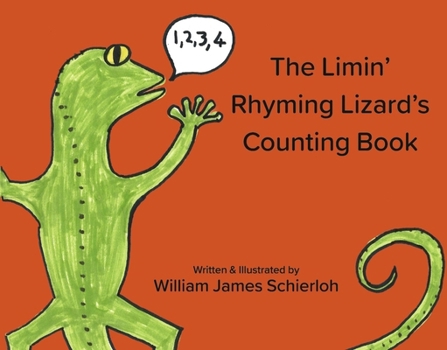 Hardcover The Limin' Rhyming Lizard's Counting Book