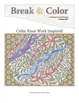 Paperback Break & Color: Celtic Knot Work Inspired! Book