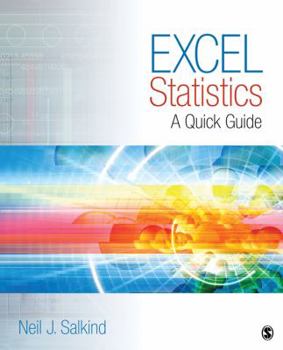 Paperback Excel Statistics: A Quick Guide Book