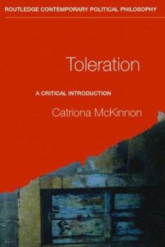 Paperback Toleration: A Critical Introduction Book