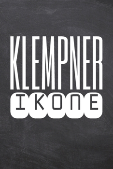 Klempner Ikone: Klempner Punktraster Notizbuch, Notizheft oder Schreibheft | 110  Seiten | Büro Equipment & Zubehör | Lustiges Geschenk zu Weihnachten oder Geburtstag (German Edition)