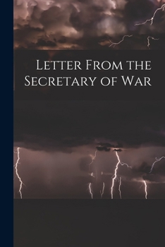 Paperback Letter From the Secretary of War Book
