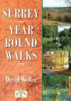 Paperback Surrey - Year Round Walks Book