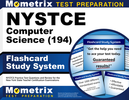 Misc. NYSTCE Computer Science (194) Flashcard Study System: NYSTCE Practice Test Questions and Review for the New York State Teacher Certification Examinati Book