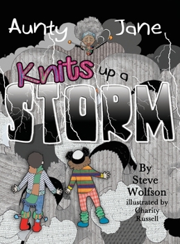 Hardcover Aunty Jane Knits Up A Storm Book