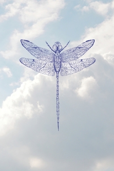 Paperback Blue Dragonfly: 6x9 Planner Book