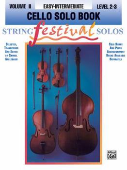 Paperback String Festival Solos, Vol 2: Cello Solo Book