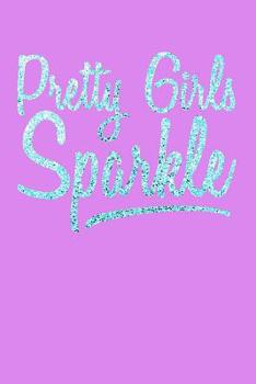 Paperback Pretty Girls Sparkle Light Blue: Mood Tracker Book