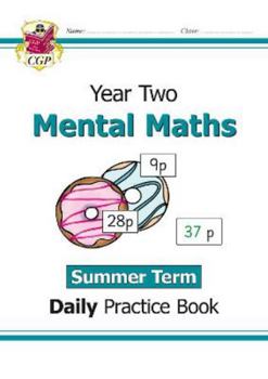 Paperback New KS1 Mental Maths Daily Practice Book: Year 2 - Summer Term (CGP KS1 Maths) Book