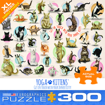 Misc. Yoga Kittens Puzzle Book