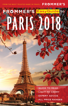 Paperback Frommer's EasyGuide to Paris 2018 Book