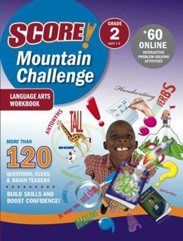 Paperback SCORE! Mountain Challenge Language Arts Workbook, Grade 2 (Ages 7-8) Book