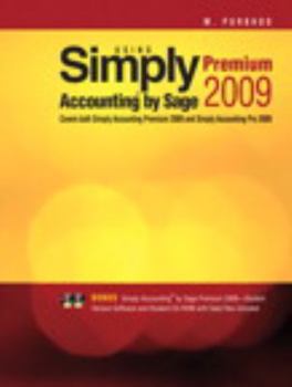 Spiral-bound Using Simply Accounting by Sage Premium 2009 Book