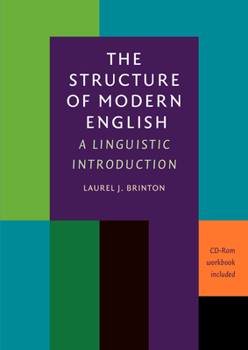 Paperback The Structure of Modern English: A Linguistic Introduction [With CDROM and Workbook] Book