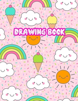 Drawing Book: Large Sketch Notebook for Drawing, Doodling or Sketching: 110 Pages, 8.5" x 11" Sketchbook ( Blank Paper Draw and Write Journal ) - Cover Design 099238