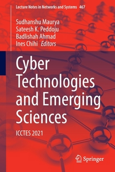 Paperback Cyber Technologies and Emerging Sciences: Icctes 2021 Book