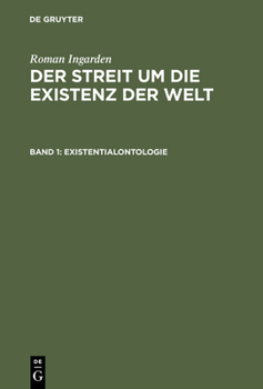 Hardcover Existentialontologie [German] Book
