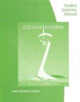 Paperback Student Solutions Manual for Stewart/Redlin/Watson's College Algebra, 7th Book