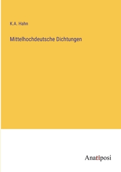 Paperback Mittelhochdeutsche Dichtungen [German] Book