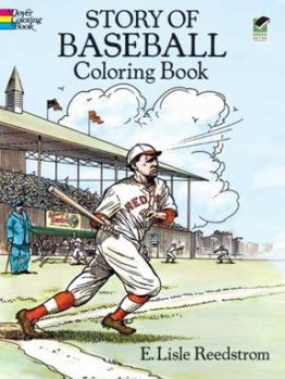 Paperback Story of Baseball Coloring Book