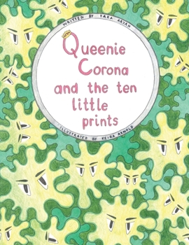 Paperback Queenie Corona and the Ten Little Prints Book