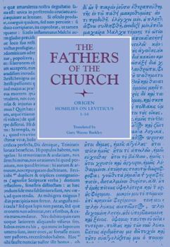 Paperback Homilies on Leviticus, 1-16 Book