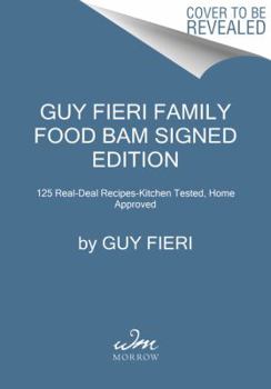 Hardcover Guy Fieri Family Food - Signed / Autographed Copy Book