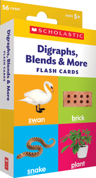 Cards Flash Cards: Digraphs, Blends & More Book