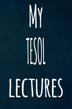 My TESOL Lectures: The perfect gift for the student in your life - unique record keeper!