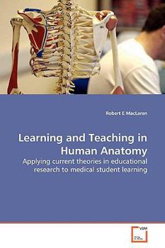 Paperback Learning and Teaching in Human Anatomy Book