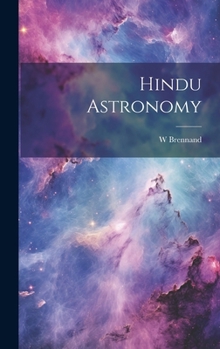 Hardcover Hindu Astronomy Book