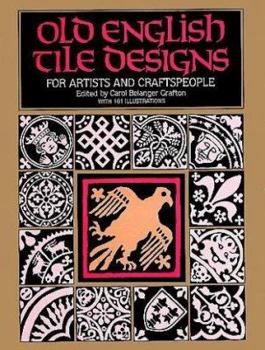 Paperback Old English Tile Designs for Artists and Craftspeople Book