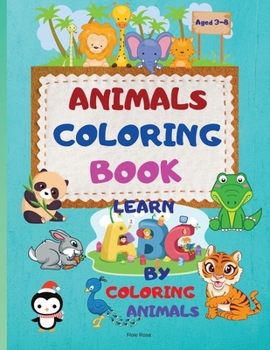 Paperback Animals coloring book